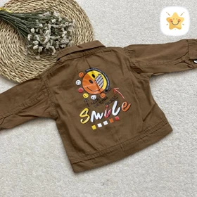 ست 2 تکه کت و شلوار نوزادی کتان اسپرت (دختر و پسر) نوزادی تا 1 سال