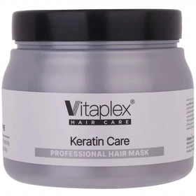 ماسک مو ویتاپلکس مدل Keratin فاقد سولفات مناسب موی کراتین شده 500ml