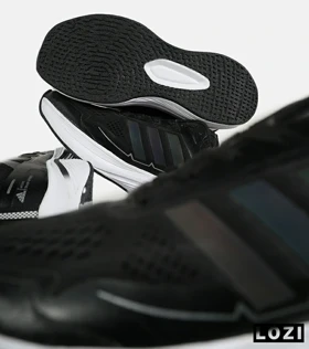 کفش کتانی مردانه و زنانه مشکی سفید ADIDAS BONCE