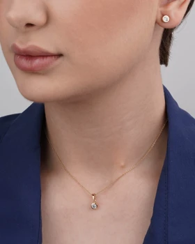 نیمست نگین‌دار مینیمال برند ژوپینگ