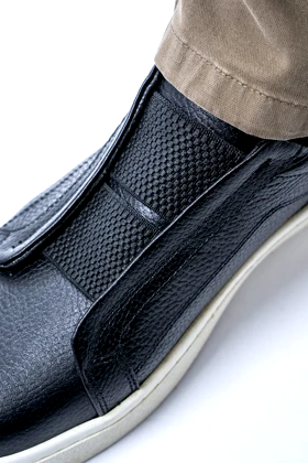 ونس جلو کش چرم طبیعی مردانه