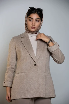 پالتو جناقی تک دکمه