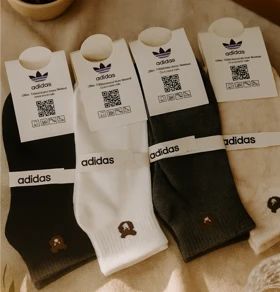 تولیدی جوراب مچی فانتزی زنانه و دخترانه 12 جفتی برند نایکی تدی