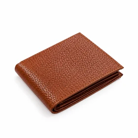 کیف پول چرم طبیعی مدل الگانس عسلی
