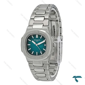 ساعت پتک فیلیپ زنانه ناتیلوس صفحه سبز کله غازی Patek-7247-L
