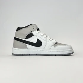 کفش روزمره جردن 1 ساق‌دار طوسی سفید