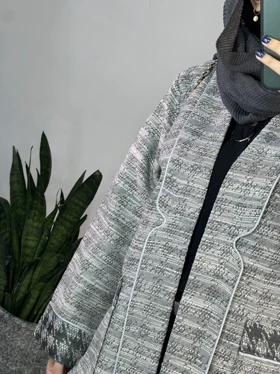 مانتو کتی ژاکارد