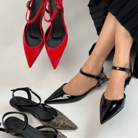 پاشنه سه سانت ورنی 4074