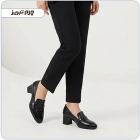 کفش اداری زنانه چرم مدل B1543