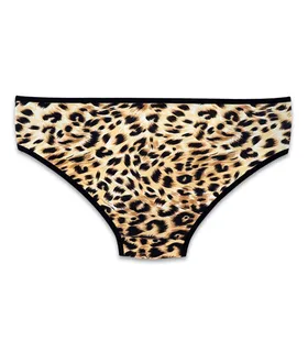 ست شورت و سوتین Neev نیو میکروفایبر و دانتل کد 2015 پلنگی Leopard