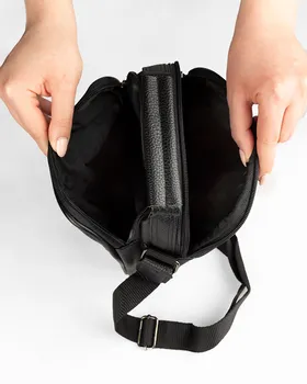کیف دوشی مشکی 874