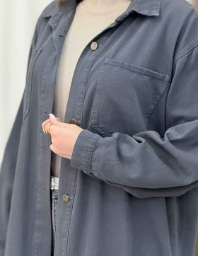 مانتو دو جیب ندا