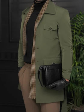 بارانی 5دکمه سبز کدr115