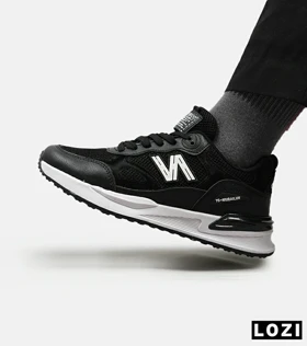 کفش کتانی مردانه مشکی NEW BALANCE yg niubailun
