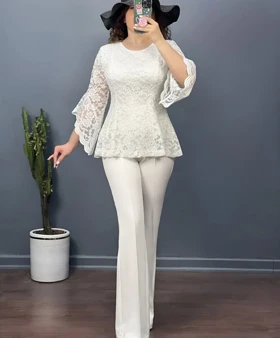 B952- شومیز دانتل