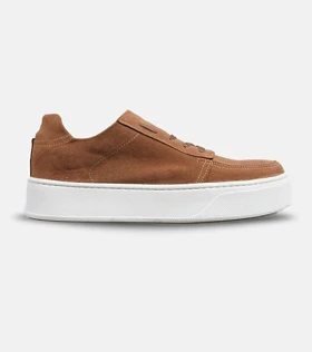 کفش کتانی کژوال مردانه قهوه ای ZARA