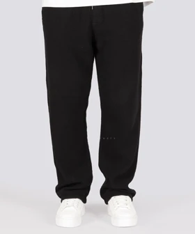 شلوار کنفی بگ و کمر کش مشکی 1060