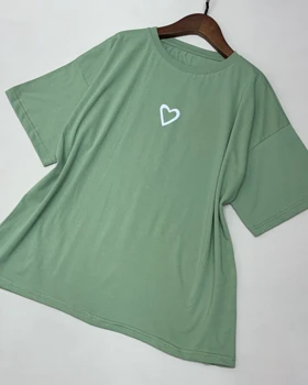 تیشرت باکسی قلبی (پارت یک)