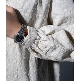 کت لینن آستین پفی زنانه مدل _ 8125016