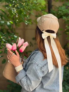 کلاه بیسبالی پاپیونی