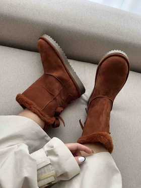 UGG بلند پشت پاپیونی