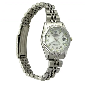 ساعت مچی زنانه با طرح رولکس، ظرافت در اوج سادگی