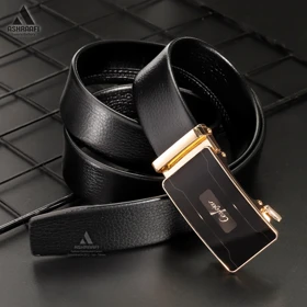 کمربند مردانه ریلی Leather Ratchet Belt BL23
