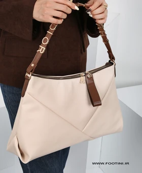 کیف زنانه مجلسی چرم دسته سگک 228 AM