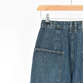 شلوار جین واید بالنی کد976