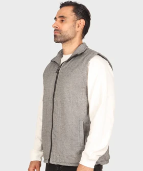 پافر مردانه طرحدار طوسی 2250