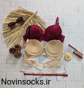 سوتین دکلته گیپوری 104627سایز38 یا 80 ایرانی