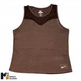 تاپ ورزشی زنانه نایک پارچه فلامنت کد 5060