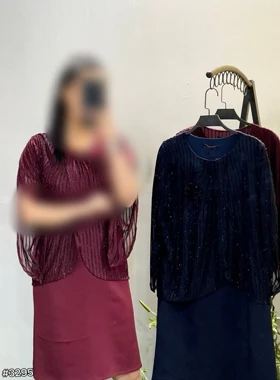 تونیک مجلسی زنانه مشکی