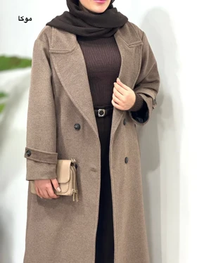 پالتو فوتر بلند آستردار بهگل 2