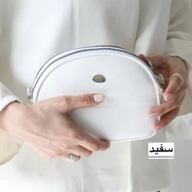 کیف زنانه دوشی مدل آورا (سفید)