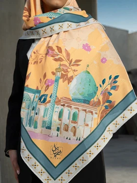روسری نخ مسجد شاهچراغ شیراز
