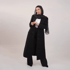 کت بزیاق قد 115 (مشکی)