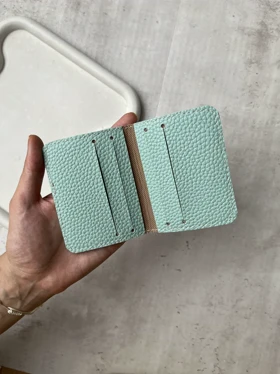 جاکارتی جیبی دخترانه و یونیسکس 2 چرم مصنوعی فانتزی 6 جای کارت ابعاد 107