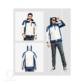 کاپشن دو پوش مردانه JACK WOLF SKIN AZ1400