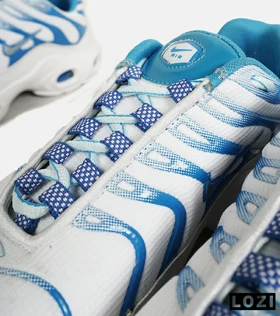 کفش کتانی مردانه و زنانه سفید آبی NIKE AirMax Plus TN Ultra