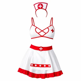 کاستوم پرستاری فانتزی دو تکه برند مایلا کد 8012