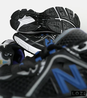 کفش کتانی مردانه و زنانه مشکی آبی NEW BALANCE 1064 V.2