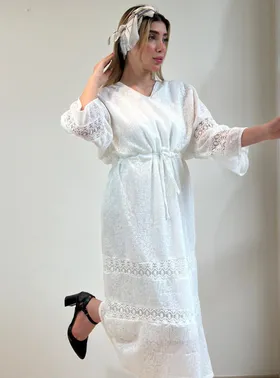 پیراهن آستر دار کد 3104