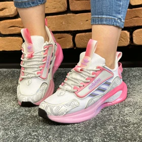 کتانی اسپرت زنانه مدل آدیداس هرموسو ADIDAS HAEMOSO رنگ صورتی کد 85145