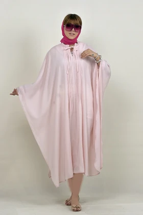کفتان پانچ رگه دوزی (صورتی)