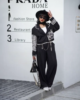 ست کراپ کت و شلوار دخترانه دورا