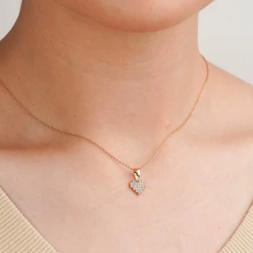 پلاک نگین‌دار پیکسلی برند ژوپینگ