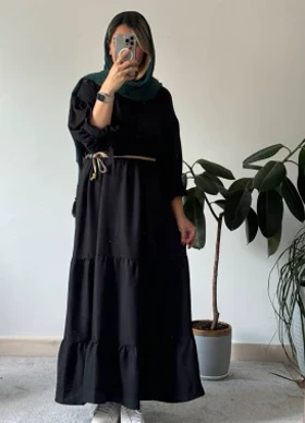 پیراهن مانتویی ماکسی صنم