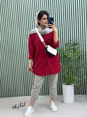 مانتو کتان زارا بلند