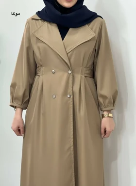 بارانی بلند ضد آب سمن